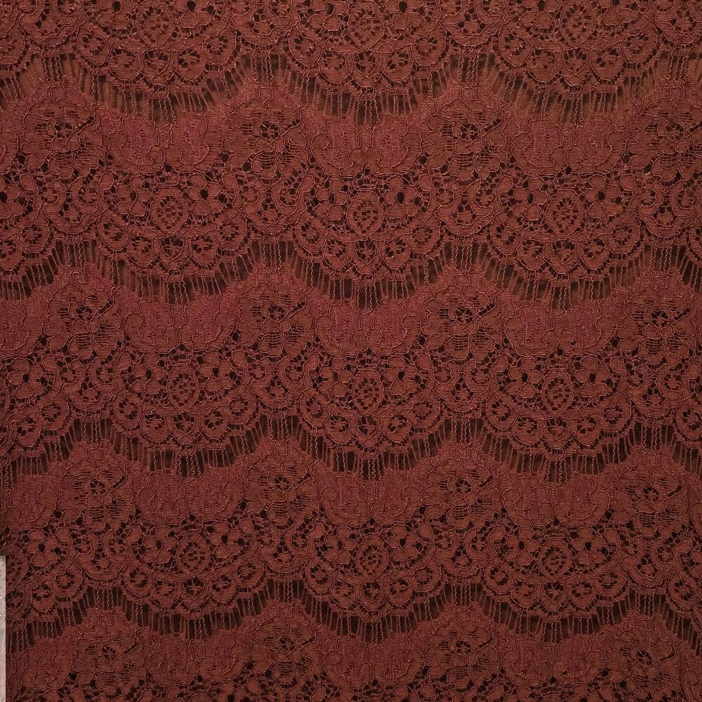 Lulus Take Me to Brunch Burgundy Lace Shift Dress Womens Size XL Lined NWT - Picture 7 of 11